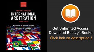 Redfern and Hunter on International Arbitration EBOOK (PDF) REVIEW