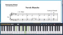 Free Nuvole Bianche - Ludovico Einaudi Piano Sheet Music Tutorial