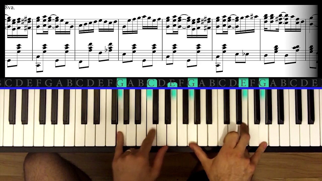 How To Play "The Entertainer - Part 5" Piano Tutorial / Sheet Music (Scott Joplin)