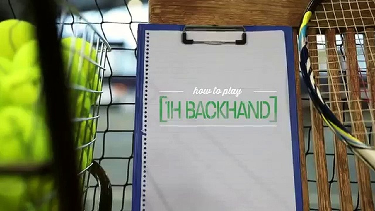 tennis guide-How To Play One Handed Backhand