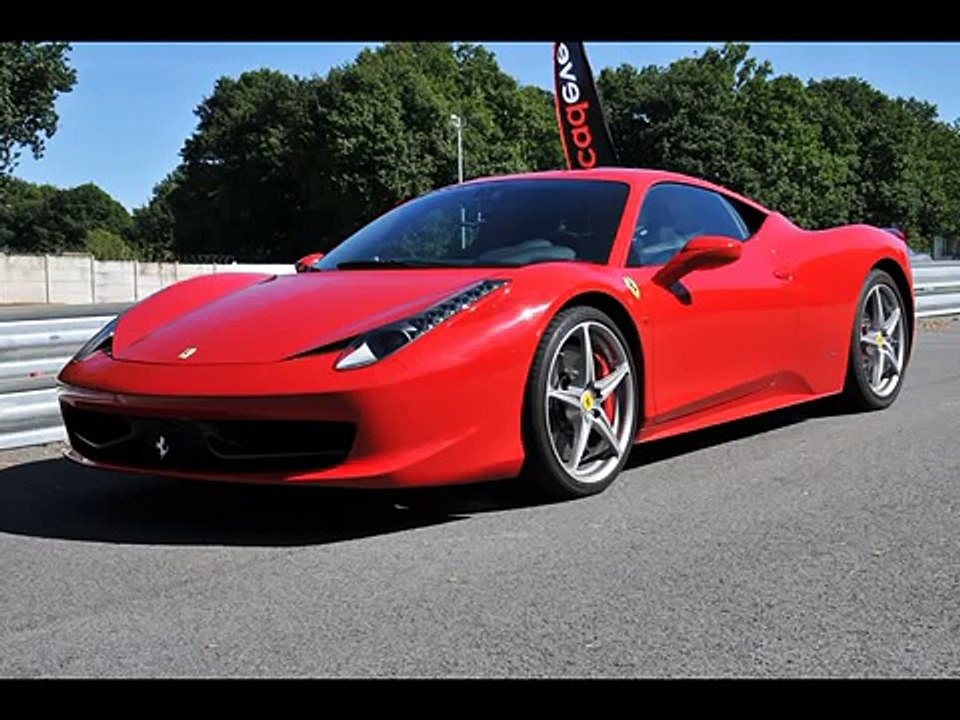 vidéo de mon stage de pilotage sur ferrari 458 italia sur le circuit de montlhery