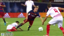 Barcelona Vs Sevilla 5-4 Highlights Extended 11-08-2015 UEFA Super Cup