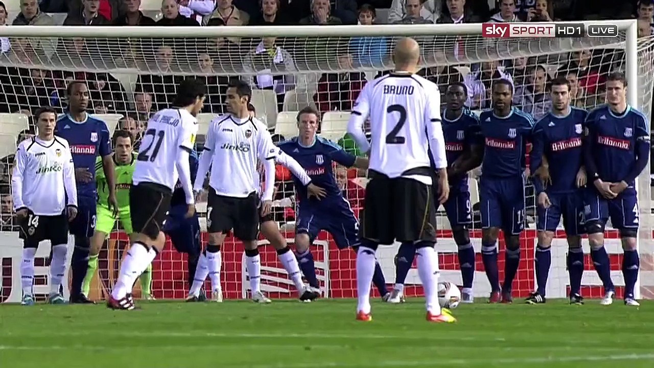 2012.02.23: Valencia CF 1 - 0 Stoke City (Resumen)