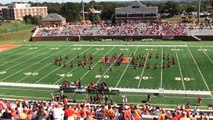 Mercer University Marching Band - Halftime Performance (Oct 12, 2013)