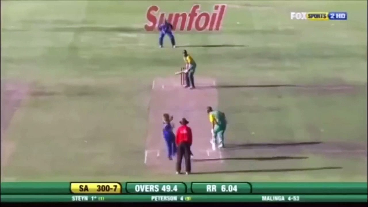 Some great deliveries from Lasith Malinga
