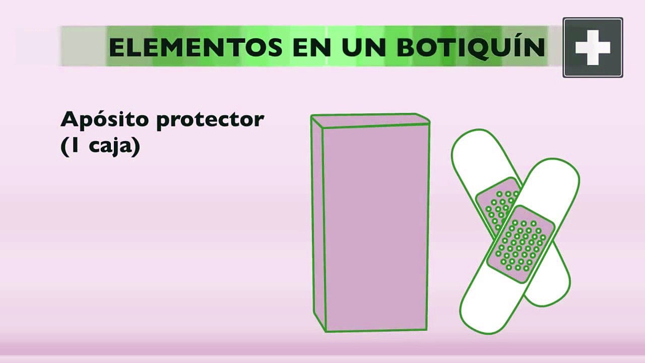 Elementos básicos de un botiquín de primeros auxilios : Primeros Auxilios
