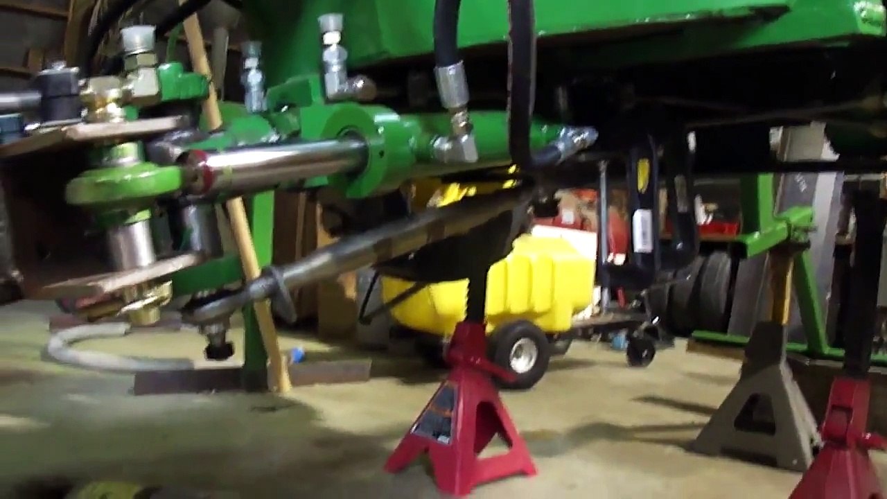 Homemade 4WD hydraulic drive articulated Tractor