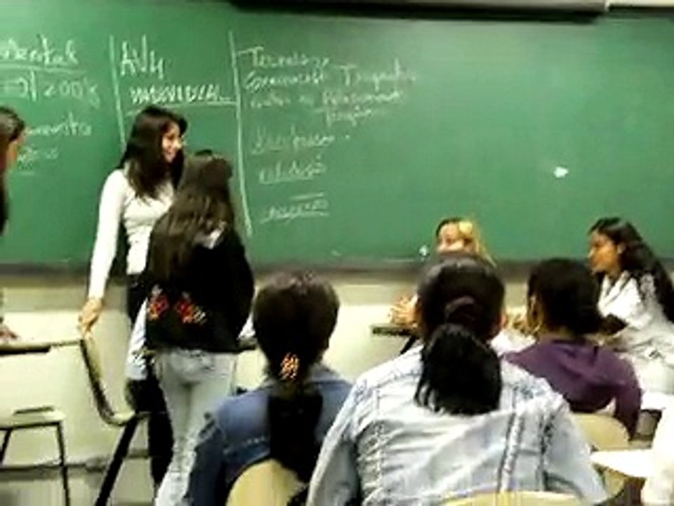 apresentação na aula de saude mental....uninove