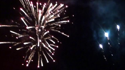 Feu d'artifice 14 juillet à Vienne (Isère)