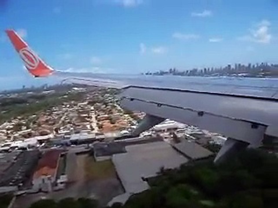 Pouso e Taxiamento em Recife (SBRF / REC) - Voo G3 1798 GRU-REC