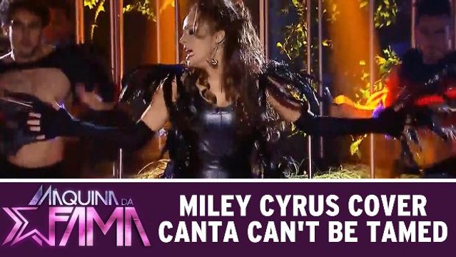 Miley Cyrus cover canta Cant Be Tamed