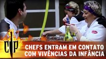 Chefs entram em contato com vivências da infância