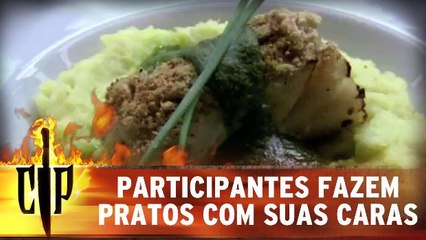 Participantes fazem pratos que tenham suas essências
