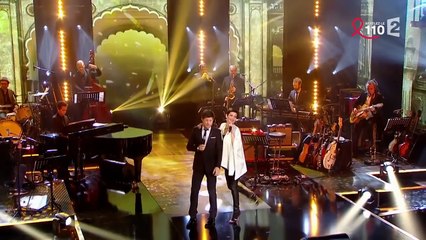 Cristina Cordula et Vincent Niclo chantent  C'est Magnifique  (1)