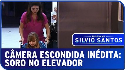 Câmera Escondida: Soro no elevador