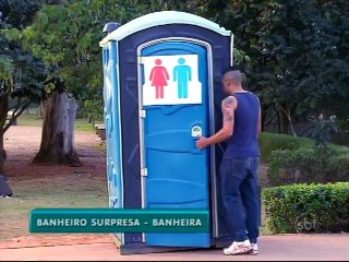 Câmera Escondida: Banheiro Surpresa (Banheira)
