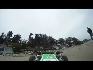 Tamiya Buggy Champ at the beach