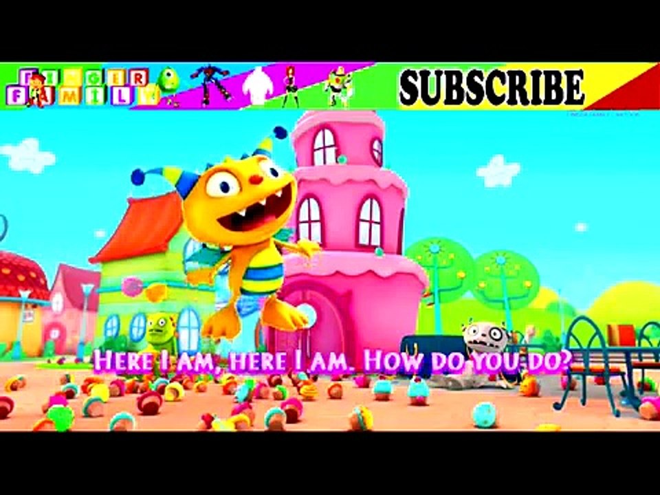 Henry Hugglemonster Finger Family Cartoon Nursery Rhyme Full Animation
