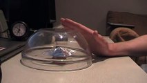 Telekinesis under glass bowl (after much training)