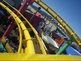 Santa Monica West Coaster Front Seat on-ride POV Pacific Park