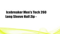 Icebreaker Men's Tech 260 Long Sleeve Half Zip -