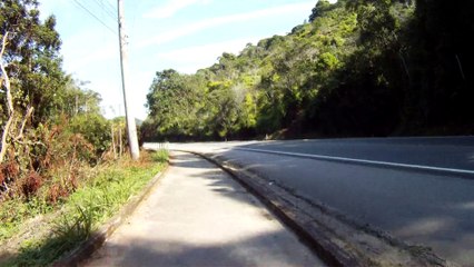 Bike e Sup nos mares e praia de Ubatuba, SP, Brasil