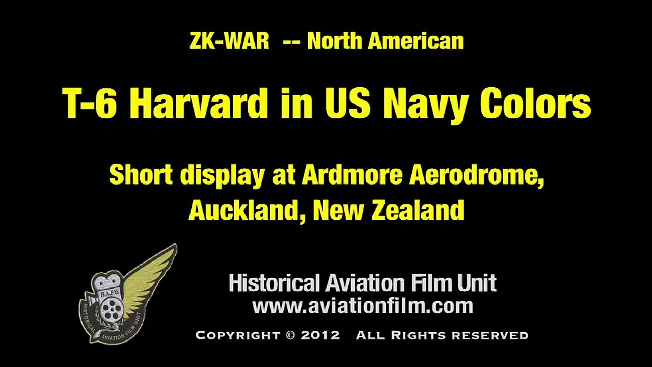 North American T-6 Texan (aka Harvard)