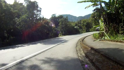 Bike e Sup nos mares e praia de Ubatuba, SP, Brasil