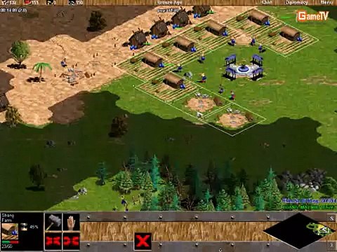 [GameTV.vn] AOE Giai solo Shang | CSDN vs HMN(Tran3) 03062012