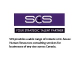 Scs Hrc: The Great Human Resource Consulting Firm