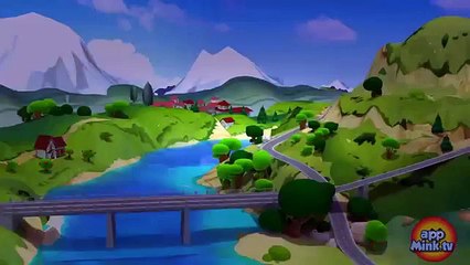 Monster Truck Video For Kids - appMink Road Safety Cartoon ft. Yellow School Bus