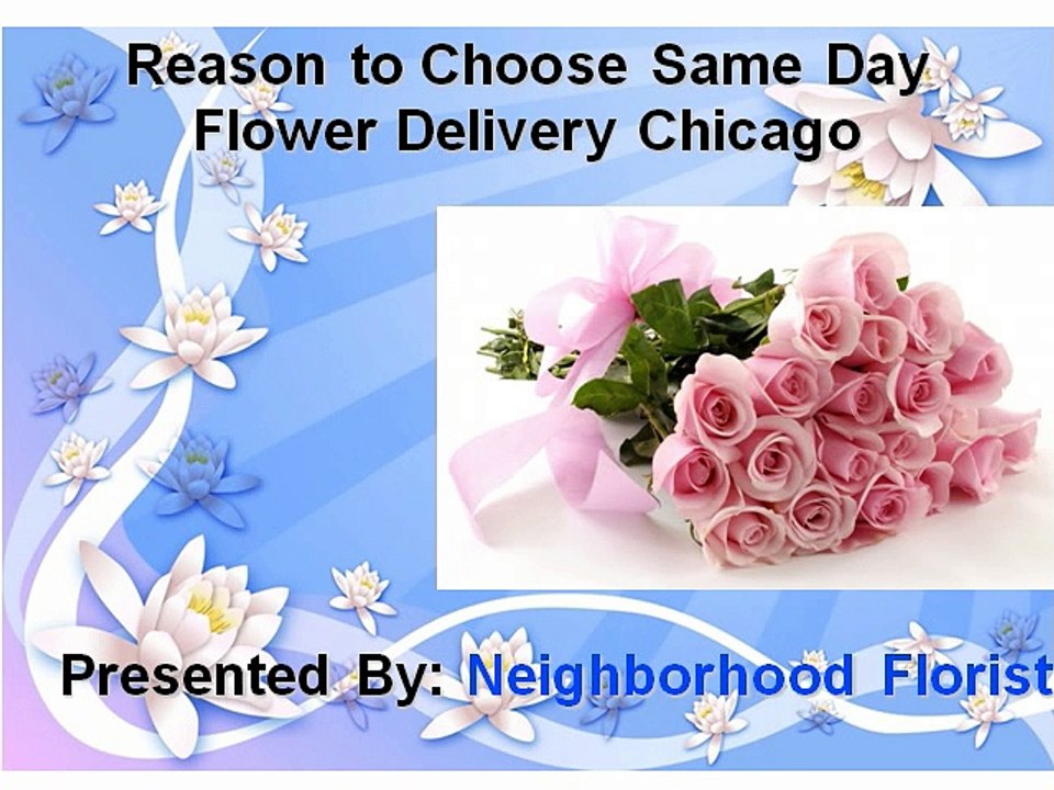 Advantages of Same Day Flower Delivery in Chicago