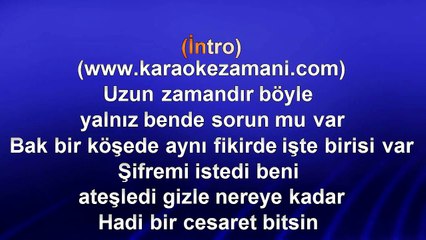 Gülben Ergen - Durdurun Dünyayı - (Remix) - (2012) TÜRKÇE KARAOKE