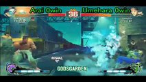 SSF4: Daigo Umehara (Ryu) vs araidon (Vega/Claw) - GodsGarden 2 - FT3