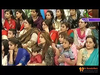 Dermatologist Dr. Shumaila Khan in Morning With Farah on ATV - 5th August 2015