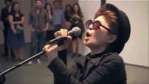 Yoko Ono Sings The Star Spangled Banner