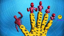 Finger Family Nursery Rhymes Spiderman Cartoon For Children | Batman Hulk Finger Family Rhymes