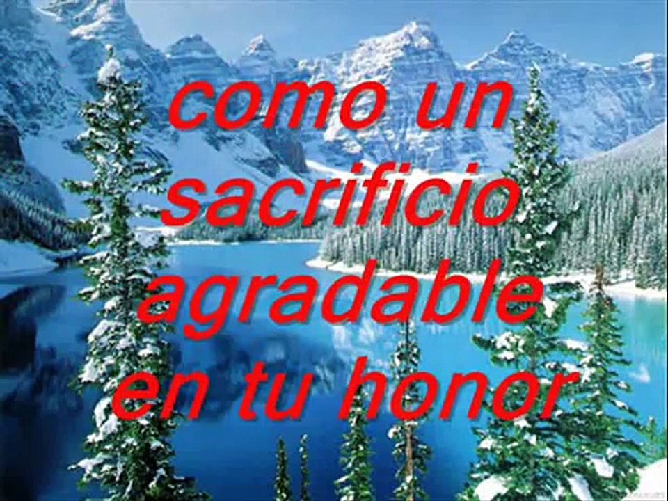 aceptame como ofrenda de amor de raul el unico