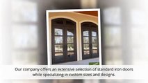 Custom Wrought Iron Doors | Residential Metal Doors