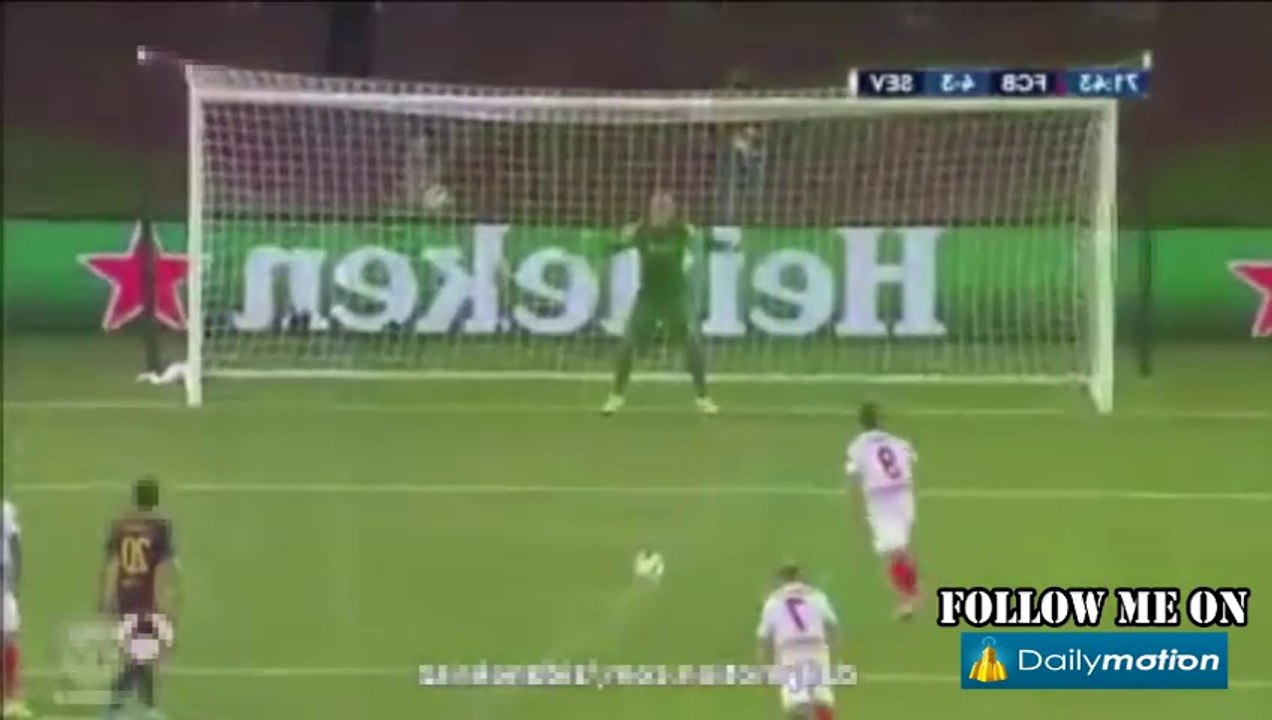 BARCELONA VS SEVILLA 5-4 UEFA SUPER CUP 2015 ALL GOALS AND HIGHLIGHTS