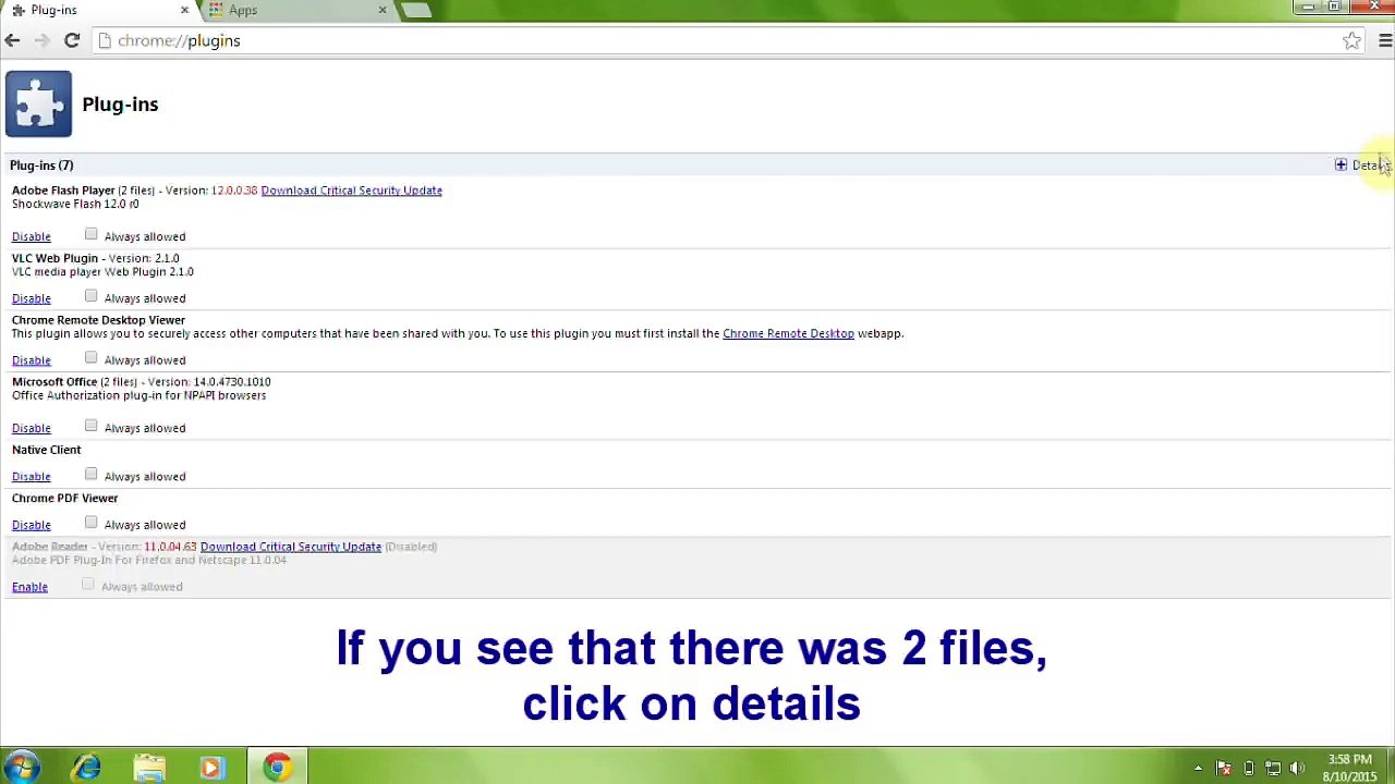 How to fix Adobe flash player is out of date in chrome!