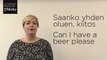 How to Order a Beer in Finnish