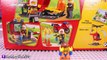 Lego Jr FIRE RESCUE Suitcase! Emmet Scared Vitruvius Lord Business Has Waffles By HobbyKid