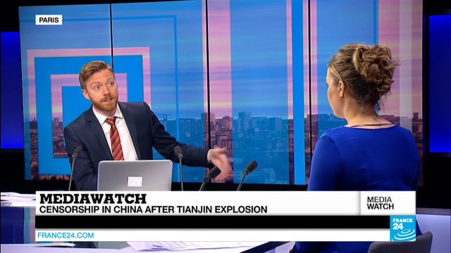 Censorship in China after Tianjin explosions