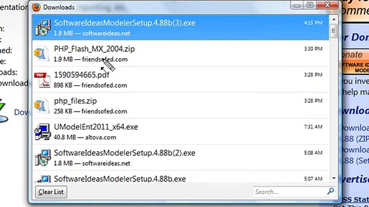 UMLVideo02: Install and Run Software Ideas Modeler
