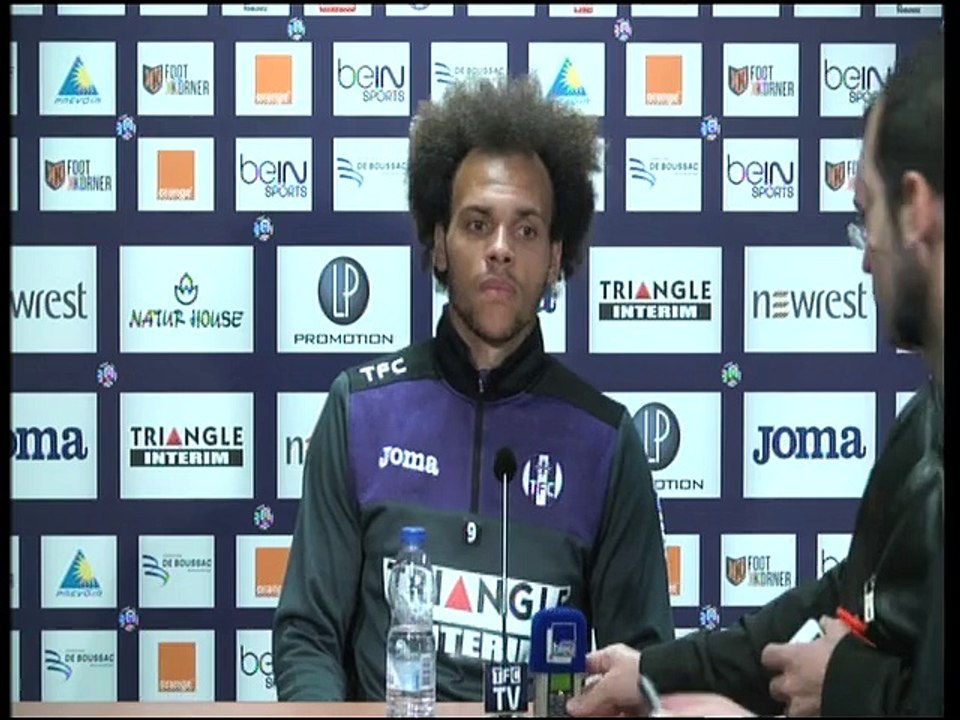 La conférence de presse de Martin Braithwaite avant Caen/TFC
