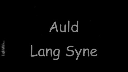Auld Lang Syne