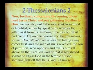 2 Thessalonians 2 - A Pretribulational Nightmare