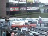 This pizza truck goes faster than a Camaro! Unbelievable!