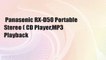 Panasonic RX-D50 Portable Stereo ( CD Player,MP3 Playback